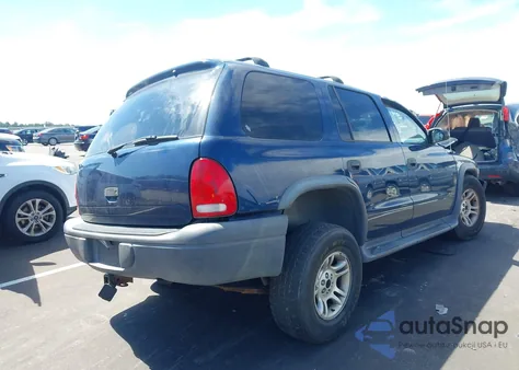 2003 Dodge Durango Sport/Sxt from USA, damaged, VIN 1D4HS38N13F562203